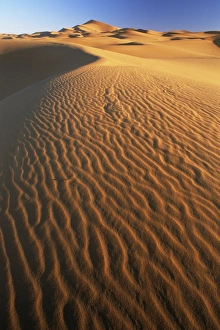 Erg Chebbi Prints: Sand dunes in Erg Chebbi sand sea