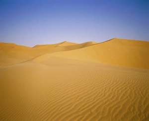 Sand dunes of the Grand Erg Occidental, Sahara Desert, Algeria
