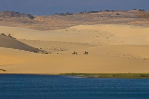 Trek Prints: Sand dunes of Mui Ne, Vietnam, Indochina, Southeast Asia, Asia
