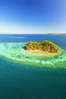 Philippines Prints: Sand Island off Chindonan Island