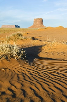 Sand patterns in Monument Valley Navajo Tribal Park