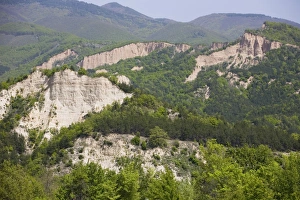 Sand pyramids, Melnik, Bulgaria, Europe