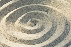 Images Dated 3rd March 2008: Sand spirals