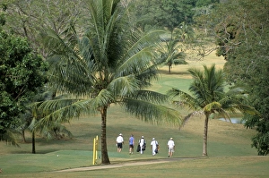 Golfer Prints: Sandals golf course