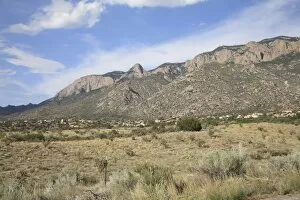 Images Dated 13th August 2009: Sandia Mountains, Albuquerque, New Mexico, United States of America, North America