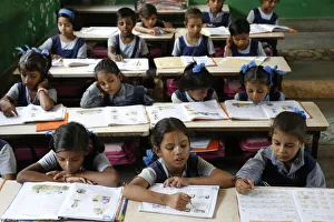 Sandipani Muni School for needy girls run by Food for Life, Vrindavan, Uttar Pradesh