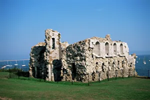 Weymouth Prints: Sandsfoot Castle, Weymouth, Dorset, England, United Kingdom, Europe