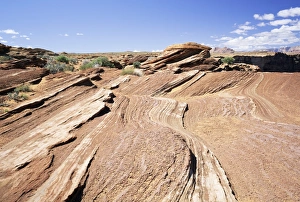 Paper Prints: Sandstone rock formations