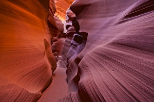 Sand Stone Prints: Sandstone Rock formations, Lower Antelope Canyon