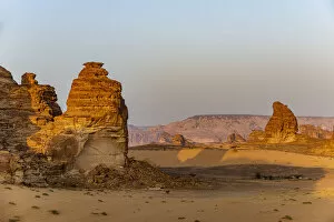 Sandstone Gallery: Sandstone scenery, Al Ula, Kingdom of Saudi Arabia, Middle East