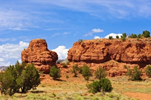 South West Prints: Sandstone scenery around Jemez Springs, New Mexico, United States of America