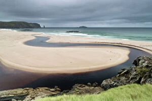 Images Dated 24th August 2010: Sandwood Bay, Cape Wrath, Durness, Scotland, United Kingdom, Europe