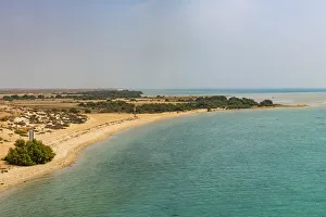 Sandy outcrops, Farasan islands, Kingdom of Saudi Arabia, Middle East