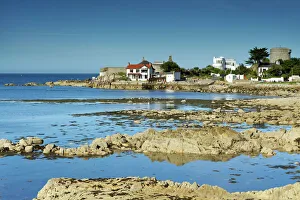 Irish Prints: Sandycove, with James Joyce Tower Museum
