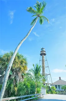 Light House Prints: Sanibel lighthouse, Sanibel Island, Gulf Coast, Florida, United States of America