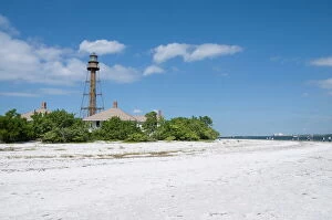 Images Dated 20th October 2009: Sanibel lighthouse, Sanibel Island, Gulf Coast, Florida, United States of America