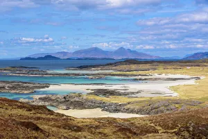 Calmness Prints: Sanna beaches, Ardnamurchan Peninsula, Lochaber, Highlands, Scotland, United Kingdom