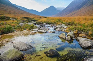 Dramatic Landscape Gallery: Sannox Burn, Glen Sannox, Isle of Arran, North Ayrshire, Scotland, United Kingdom, Europe