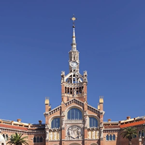 Hospital Prints: Sant Pau Hospital, Lluis Domenech i Montaner, UNESCO World Heritage Site, Modernisme