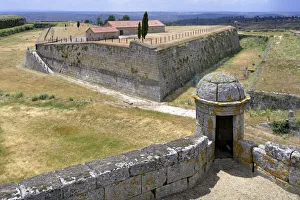 Santa Barbara Prints: Santa Barbara ramparts, Almeida, Historic village around the Serra da Estrela