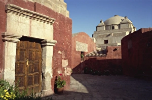 Chapels Prints: Santa Catalina Monastery dating from the 17th century, Plaza Socodobe and chapel roof