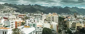Tenerife Prints: Santa Cruz de Tenerife is a port city on the island of Tenerife, Canary Island, Spain