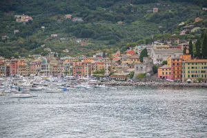 Liguria Prints: Santa Margherita Ligure harbour, Genova (Genoa), Liguria, Italy, Europe