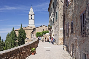 Pienza Prints: Santa Maria Assunta Cathedral, Pienza