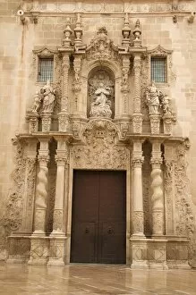 Images Dated 19th November 2008: Santa Maria church, San Roque quarter, Alicante, Valencia province, Spain, Europe
