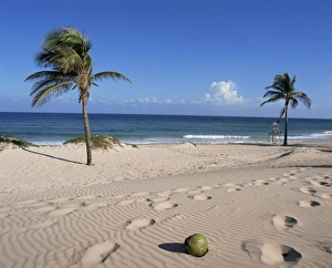 Foot Print Prints: Santa Maria Del Mar, Cuba, West Indies, Central America