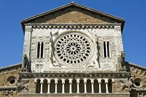 Images Dated 18th August 2007: Santa Maria Maggiore church, Tuscania, Viterbo, Latium, Lazio, Italy, Europe