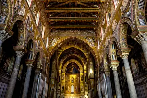 Support Prints: Santa Maria Nuova Cathedral, Monreale, Sicily, Italy, Europe