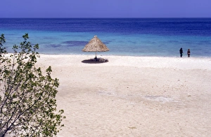Images Dated 22nd July 2007: Santa Martha Bay beach, Curacao, Netherlands Antilles, Caribbean, Central America