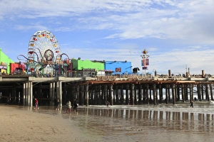 Santa Monica Prints: Santa Monica Pier, Pacific Park