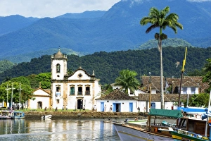 Paraty Prints: Santa Rita Church, Paraty, Rio de Janeiro state, Brazil, South America