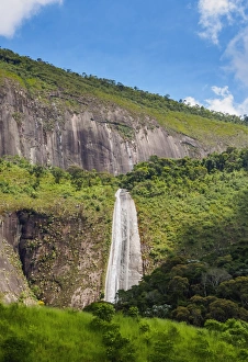 Typically Brazilian Prints: Santa Teresa Waterfall, Banquete, Bom Jardim Municipality, State of Rio de Janeiro