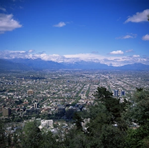 Ande Prints: Santiago and the Andes beyond, Chile, South America