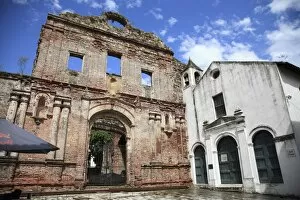 Images Dated 4th December 2008: Santo Domingo Church ruins, San Felipe District, Casco Antiguo, Panama City
