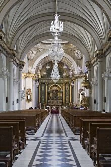 Santo Domingo Convent Church in Lima Centro District, Lima, Peru, South America