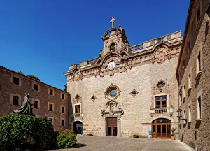 The Santuari de Lluc (Lluc Monastery), Serra de Tramuntana, Mallorca (Majorca)