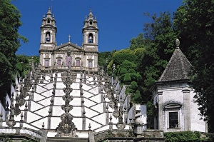 Images Dated 7th December 2007: Santuario Do Bom Jesus Do Monte, Braga, Portugal