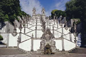 Minho Prints: Santuary staircase 1723