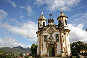 Ouro Preto Prints: Sao Francisco de Assis church, Ouro Preto