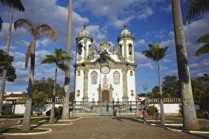 Sao Francisco de Assis (St. Francis of Assisi) Church, Sao Joao del Rei, Minas Gerais, Brazil, South America