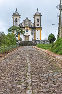 Minas Gerais Prints: Sao Francisco de Paula Church, Ouro Preto