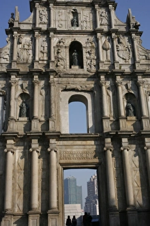 Images Dated 17th January 2009: Sao Paulo church, Macao, China, Asia