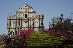 Images Dated 17th January 2009: Sao Paulo church, Macao, China, Asia