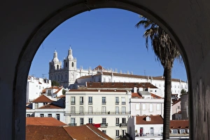 Alfama Prints: Sao Vicente de Fora church, Alfama, Lisbon, Portugal, Europe