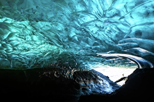 Rare Prints: Sapphire ice cave, Vatnajokull glacier, Iceland