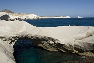 Images Dated 26th September 2010: Sarakiniko, Island of Milos, Cyclades, Greek Islands, Greece, Europe